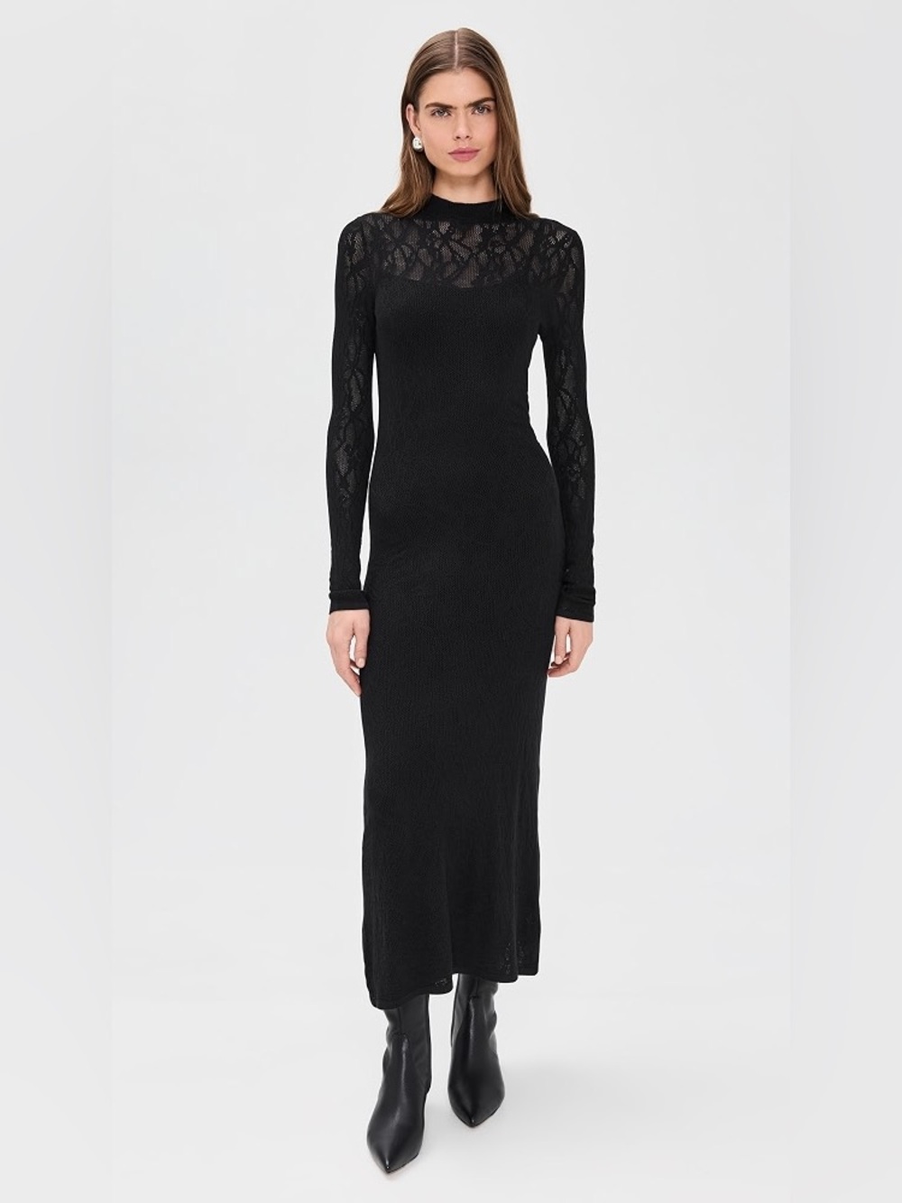 NWT Z Supply Aden Mesh Maxi Dress Sz XS